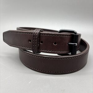 Alien Gear Leather Gun Belt Brown USA Made Concealed Carry Size 48 Gun / 44 Pant